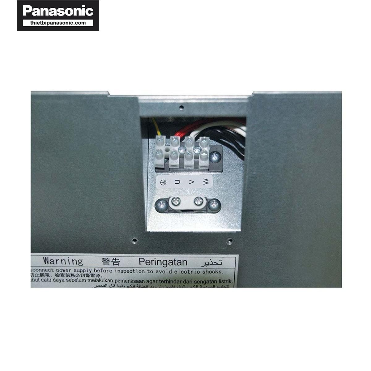Hộp kết nối của Quạt thông gió công nghiệp 3 pha Panasonic FV-25SM3
