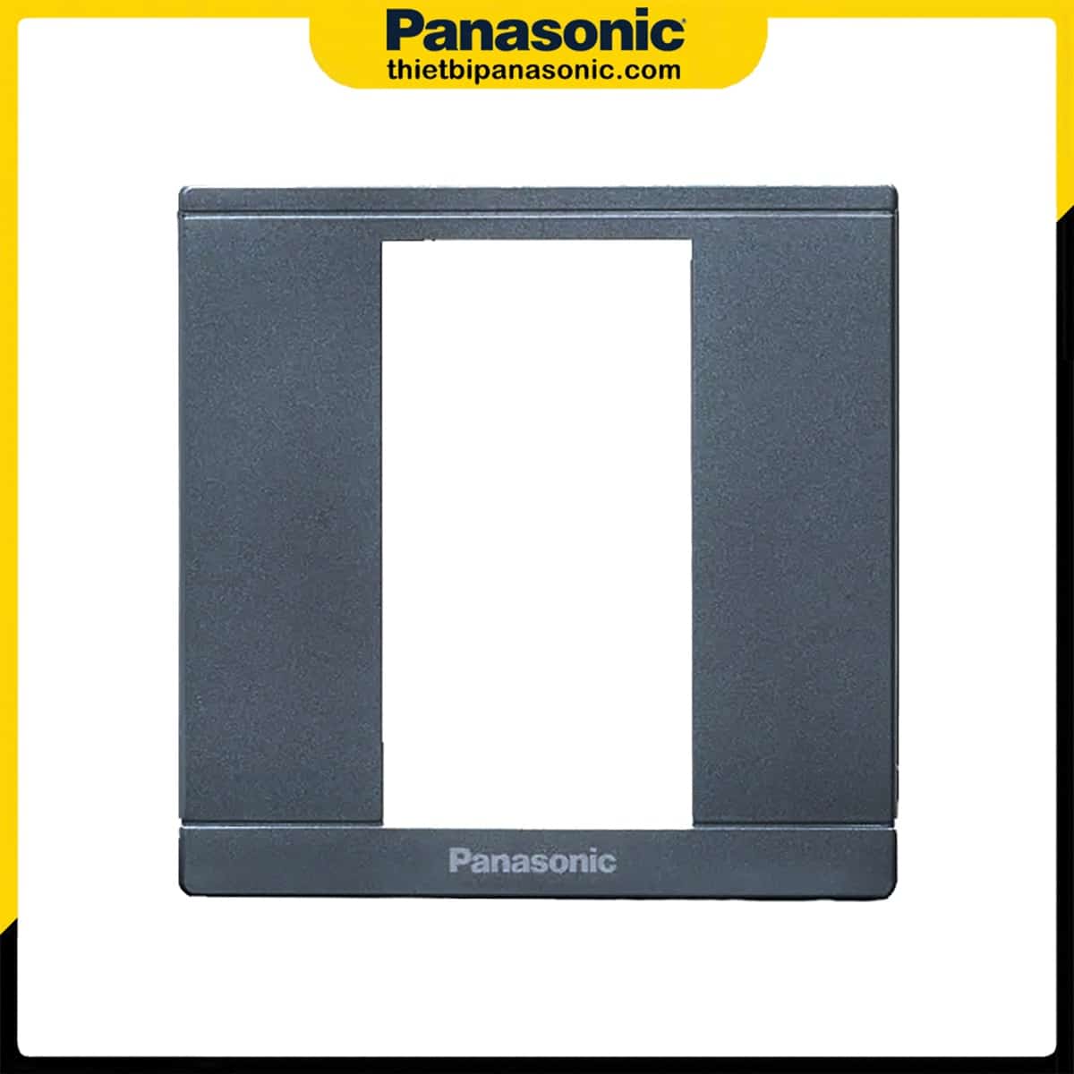 Mặt 3 thiết bị Panasonic Moderva màu xám ánh kim WMFV7813MYH