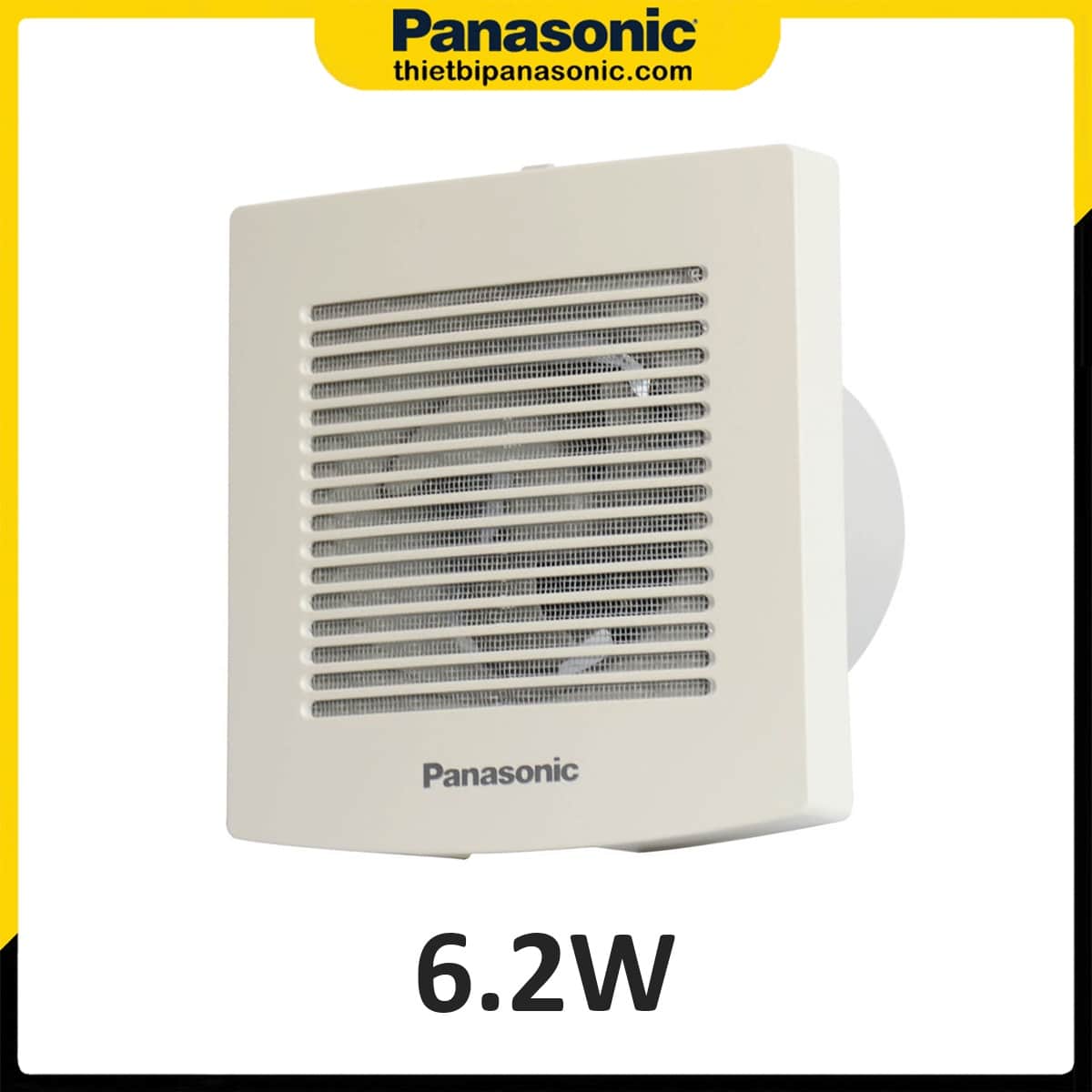 Quạt hút mùi nhà vệ sinh Panasonic FV-15EGF1 6.2W có lưới chắn côn trùng