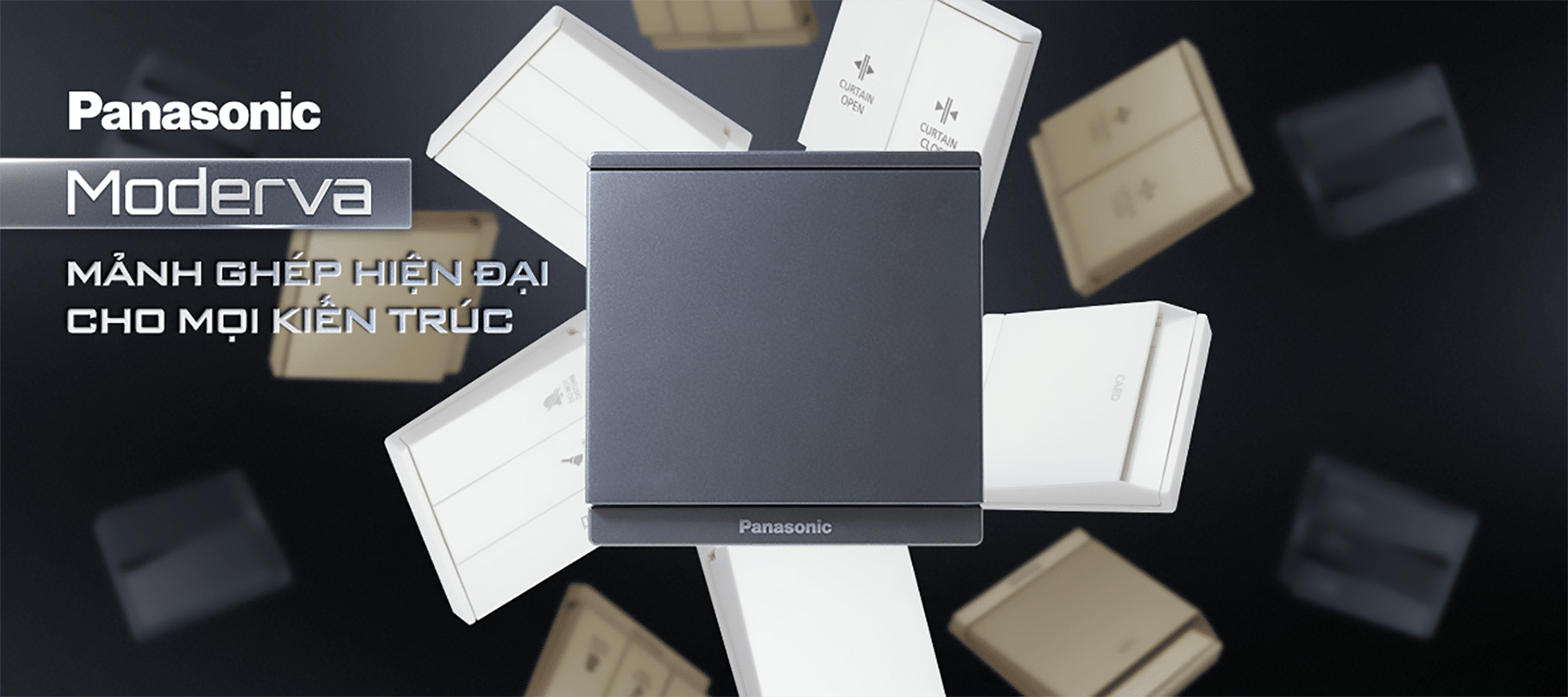 Công tắc ổ cắm Moderva Panasonic