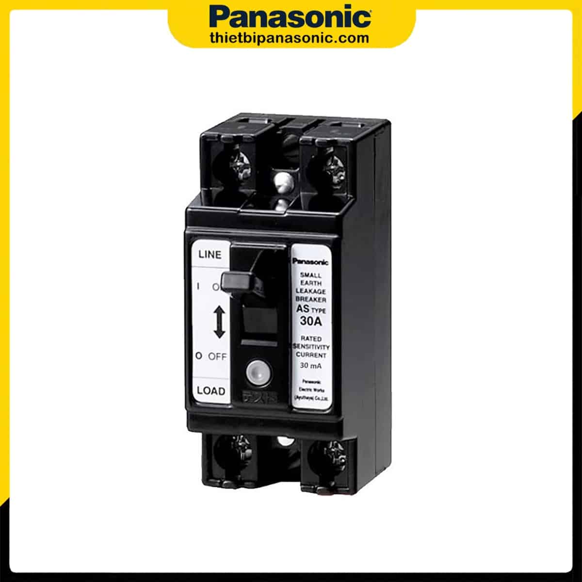 Cầu dao chống giật ELB Panasonic BJS3030NA2 30A 30mA