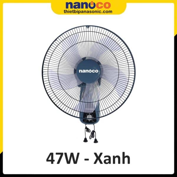Quạt treo tường Nanoco NWF1604BL màu xanh
