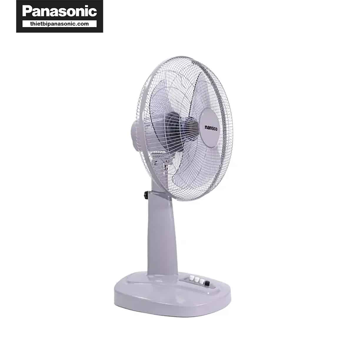 Mặt bên trái của Quạt lửng Nanoco NLF1621 màu xám 47W