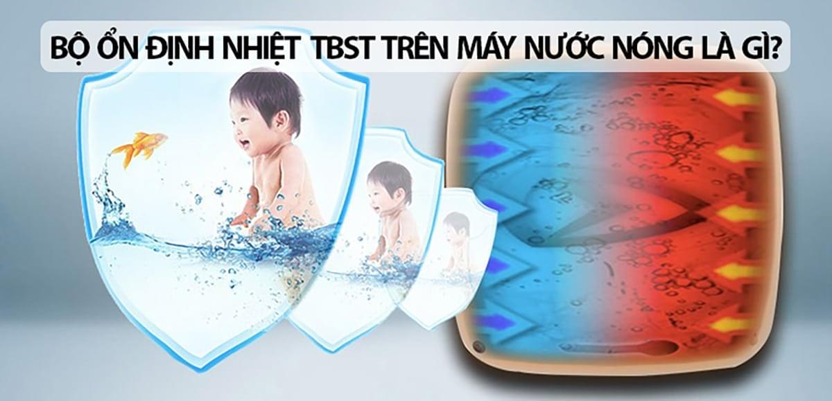 Bộ ổn định nhiệt TBST trên máy nước nóng là gì?