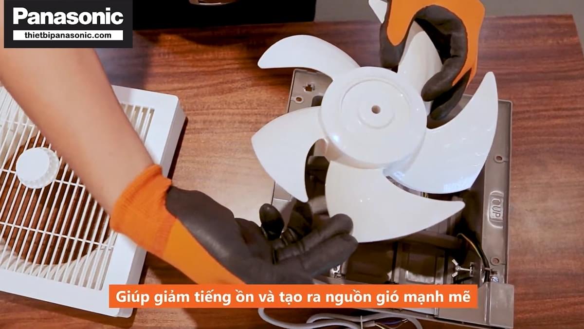 Quạt hút Nanoco NWV2020 giúp giảm tiếng ồn và tạo ra nguồn gió mạnh mẽ