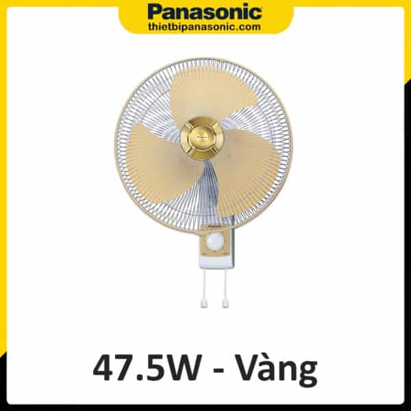 Quạt treo tường Panasonic F-409UGO màu vàng kim