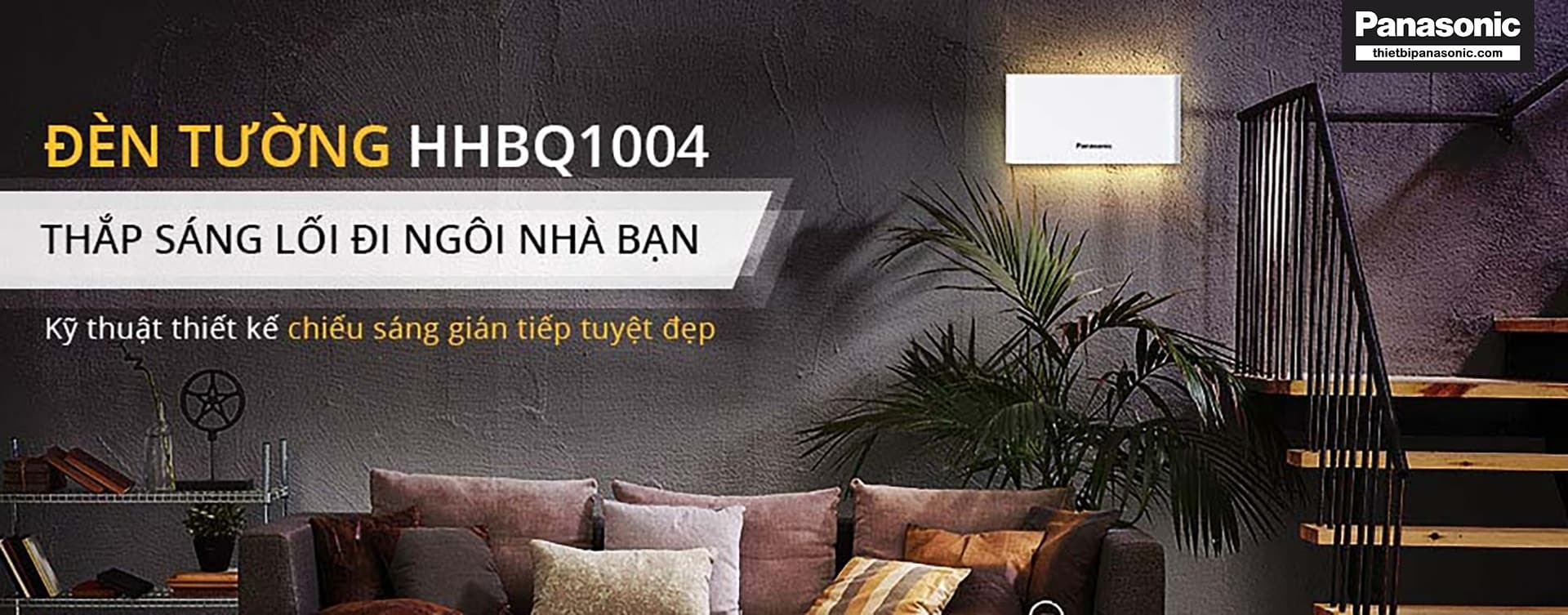 Đèn rọi tường Panasonic HHBQ1004B88 Màu Đen - Thắp sáng lối đi nhà bạn