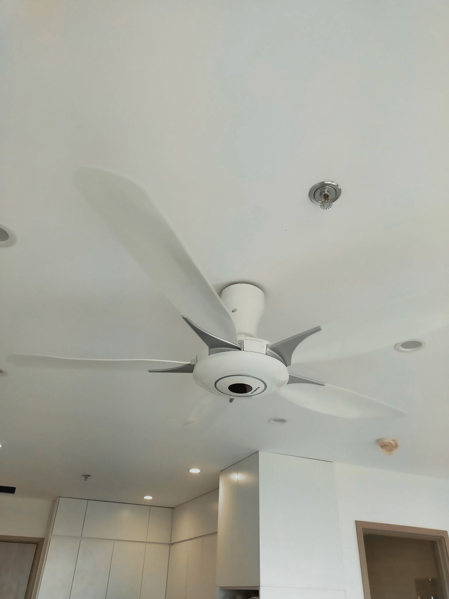 Quạt trần Panasonic F-60WWK-S Ti dài 19.6cm