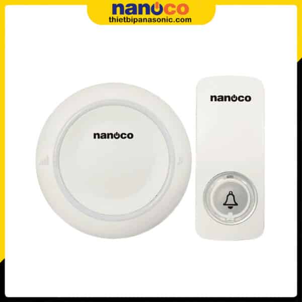 Bộ Chuông điện không dây ND153W gồm chuông và nút nhấn