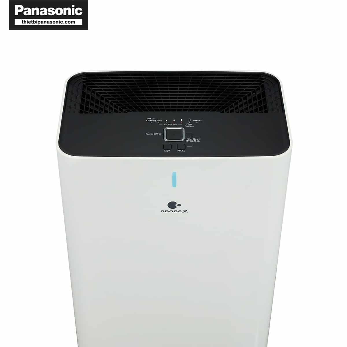 Mặt phía trên của Máy lọc không khí Panasonic F-PXV50A công nghệ nanoe™ X