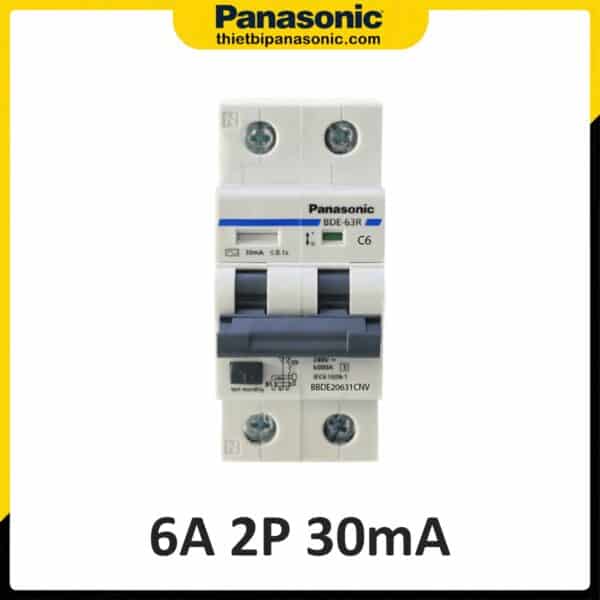 RCBO Panasonic 6A 2P 30mA BBDE20631CNV