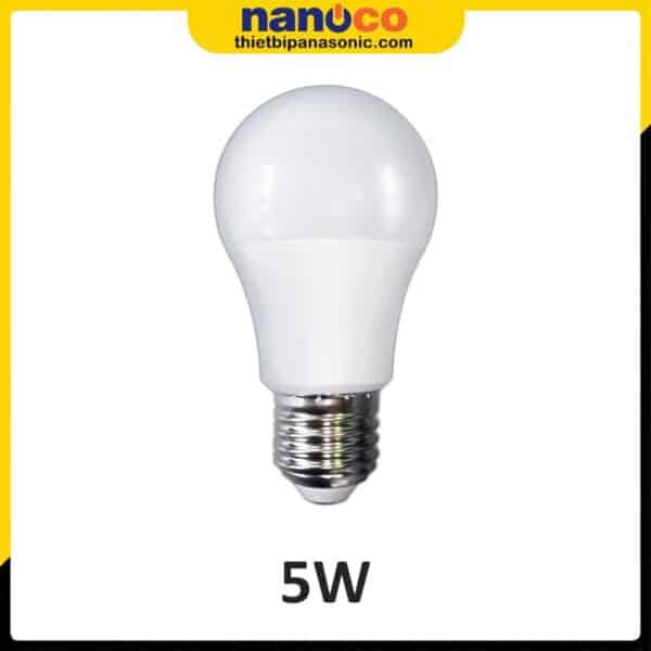 Bóng đèn LED tròn 5W Nanoco NLBA056, NLBA053