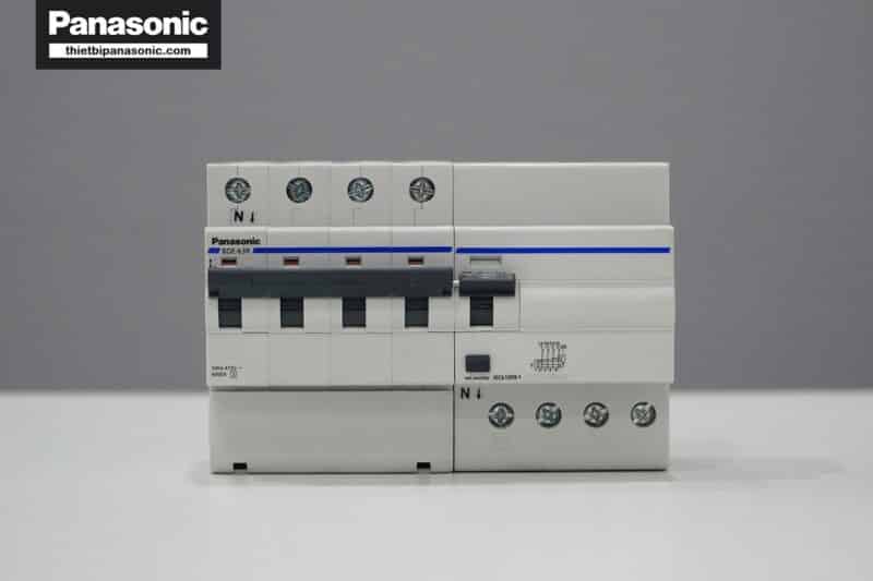 63asp Rcbo RCBO Panasonic 63A 4P BBDE46334CNV 30mA 6kA 415VAC