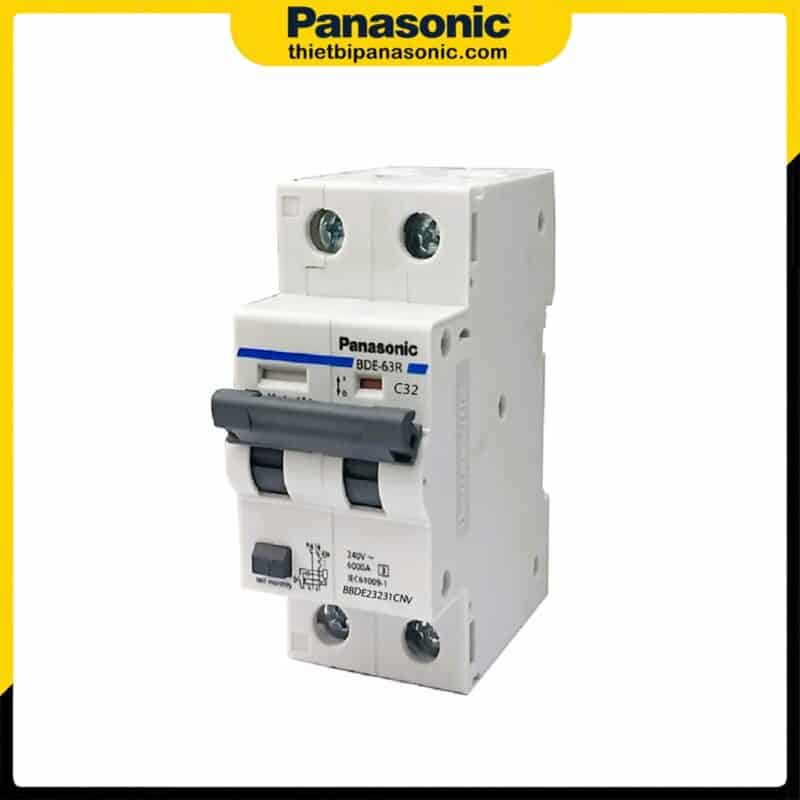 RCBO Panasonic 32A 2P BBDE23231CNV 30mA 6kA 240VAC