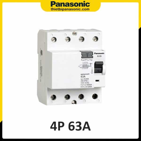 RCCB Panasonic 63A 4P BBDR46330HV Giá Rẻ, Chính Hãng