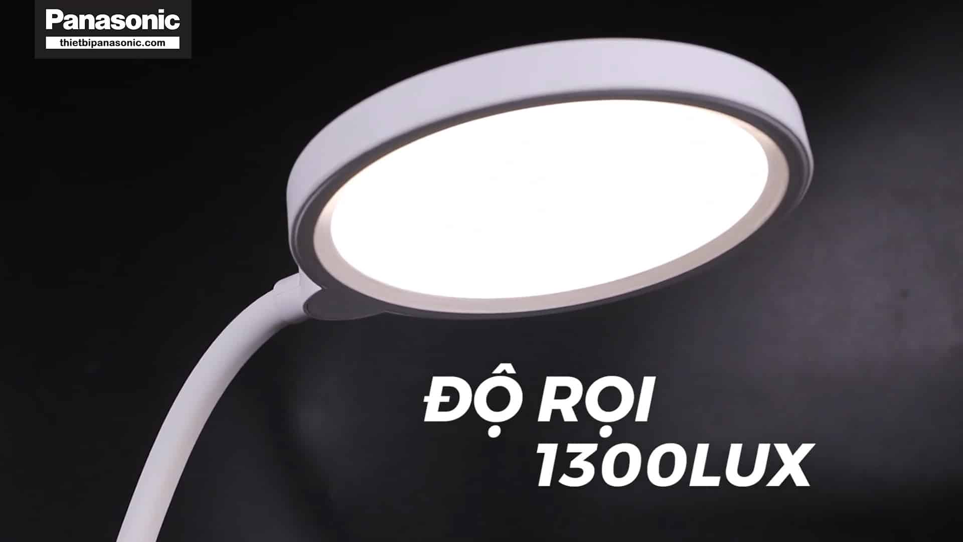Đèn bàn Nanoco NDK10WC có độ rọi 1300lux
