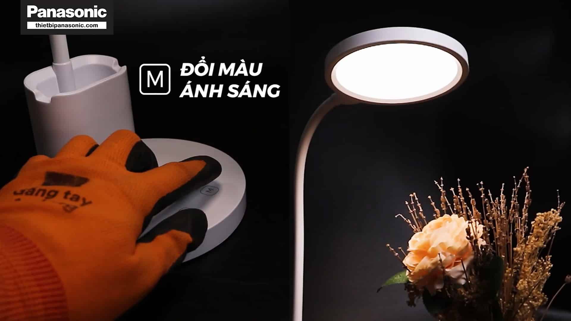 Phím M: Đổi màu ánh sáng