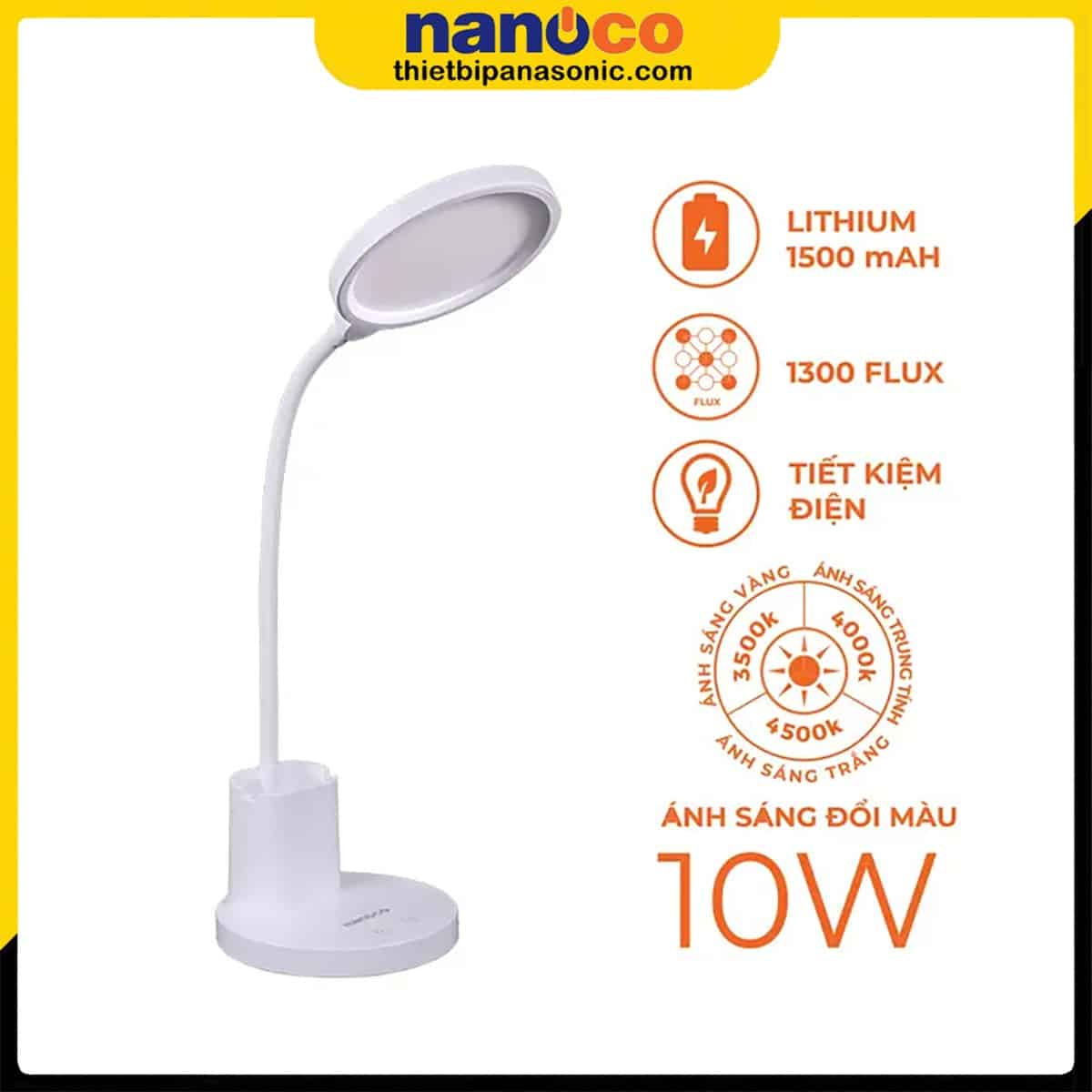 Ưu điểm nổi bật của Đèn bàn LED NDK10WC