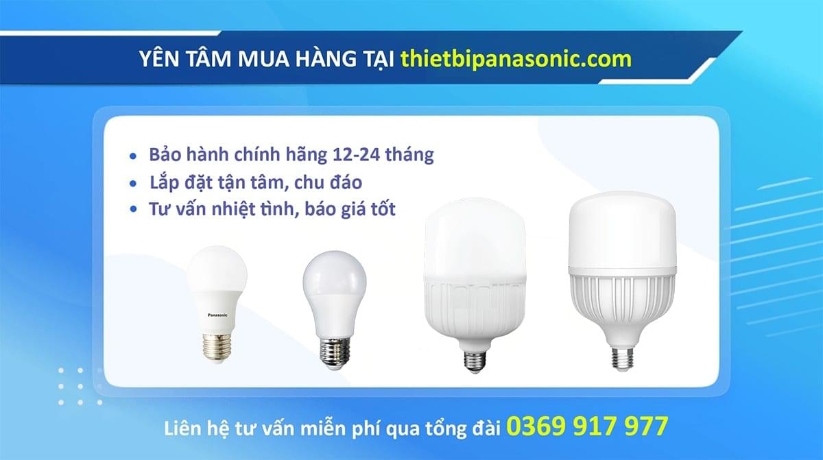 Yên tâm mua bóng đèn LED tại thietbidiennanoco.vn