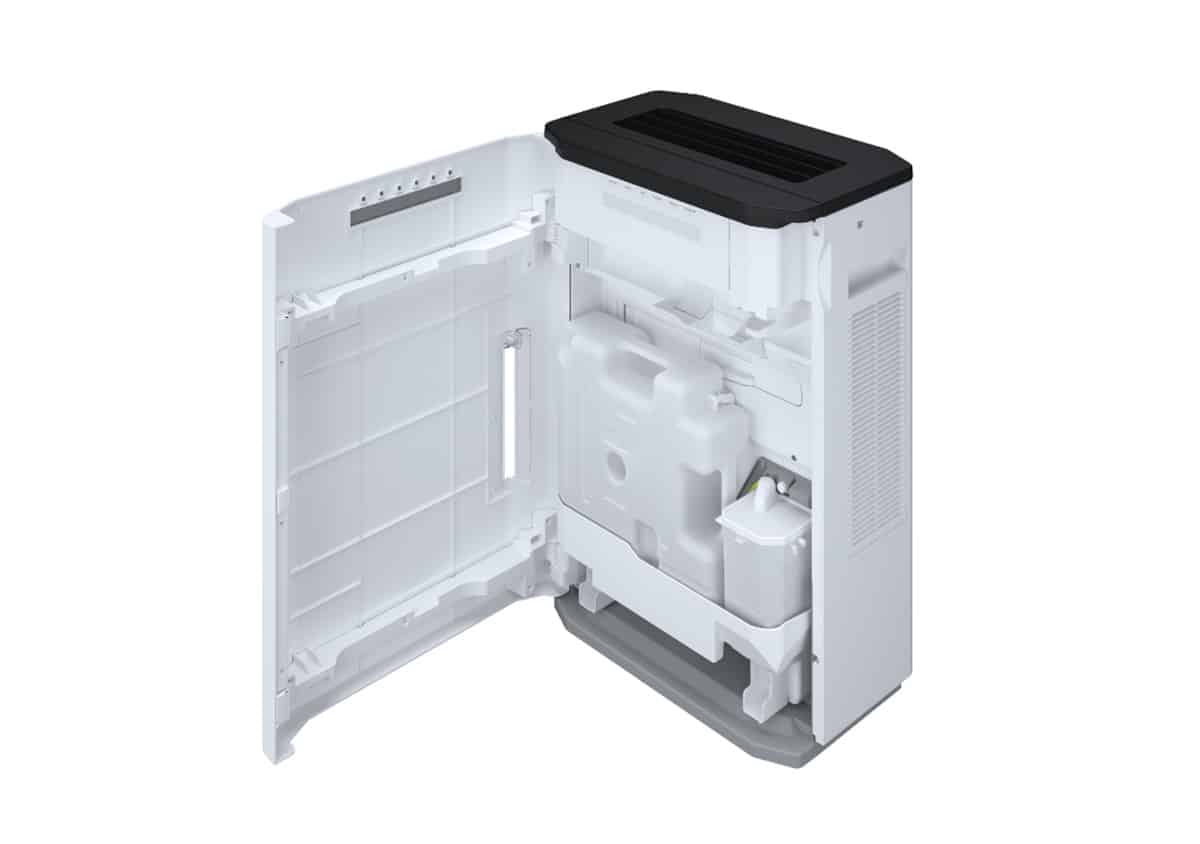 Mặt bên trong của thiết bị lọc không khí công suất lớn