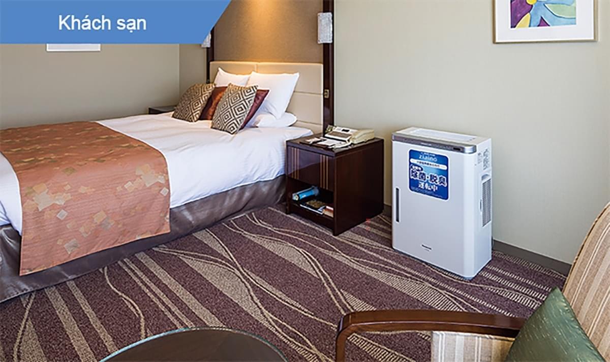 Ziaino-F-JPU70A-7 được ứng dụng trong khách sạn