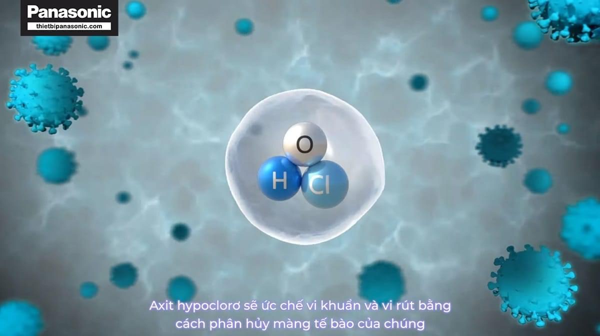 Thiết bị diệt khuẩn và khử mùi không khí Panasonic F-JPU70A giúp ức chế vi khuẩn và vi rút gây bệnh