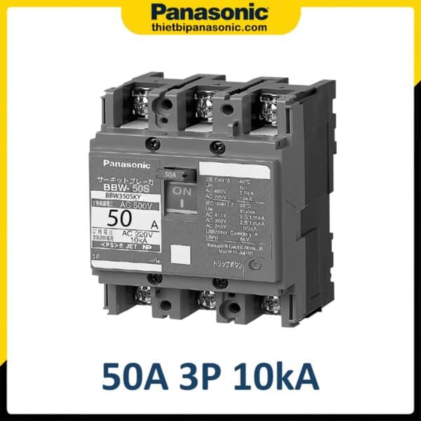 MCCB 50A 3P Panasonic BBW350SKY