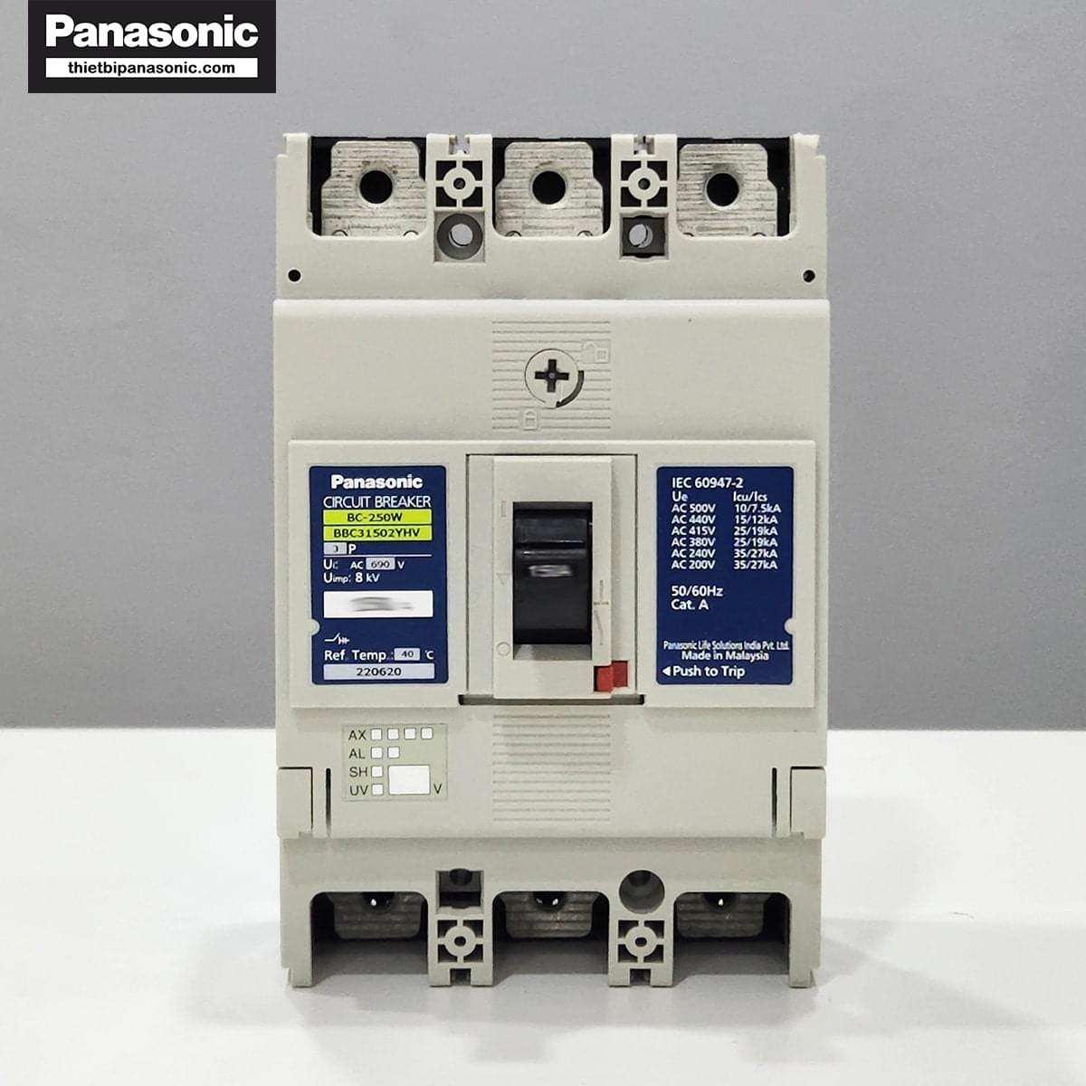 Hình ảnh thực tế của CB khối 200A 3P Panasonic BBC32001YHV