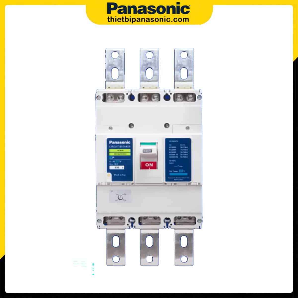 MCCB 630A 3P Panasonic BBC36630GMHV