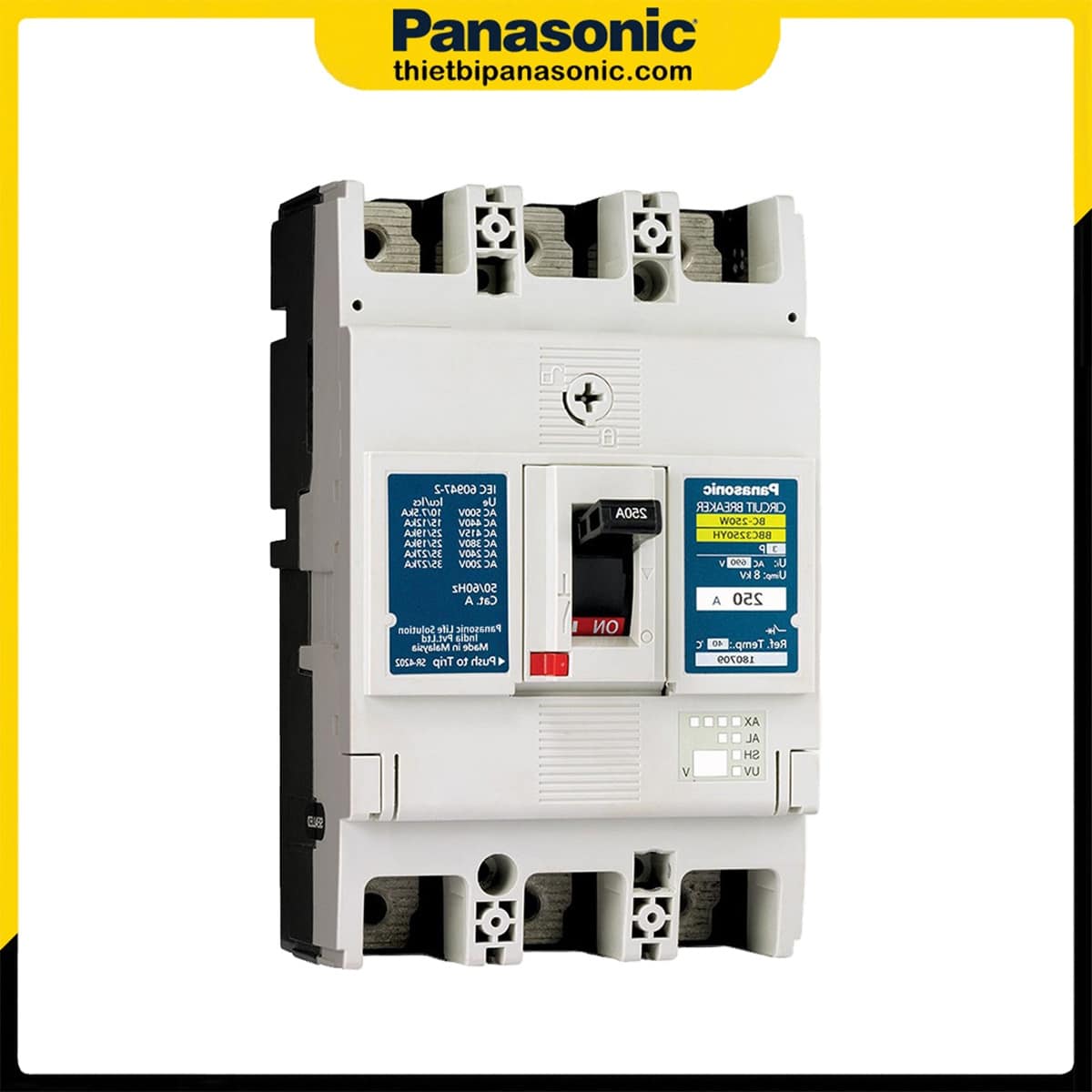 Aptomat khối Panasonic BBC3250YHVS 250A 3P