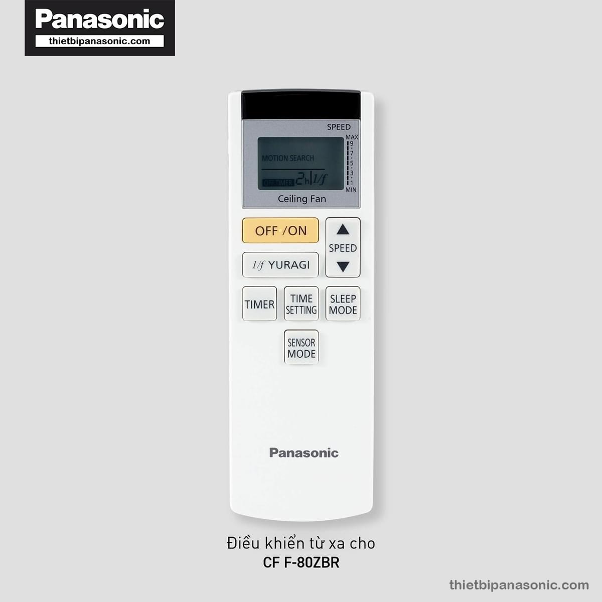 Remote dùng cho Quạt trần Panasonic F-80ZBR