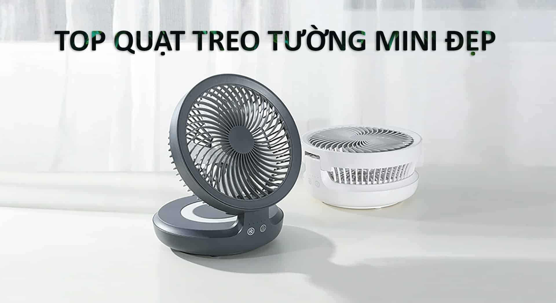 Quạt treo tường mini đẹp