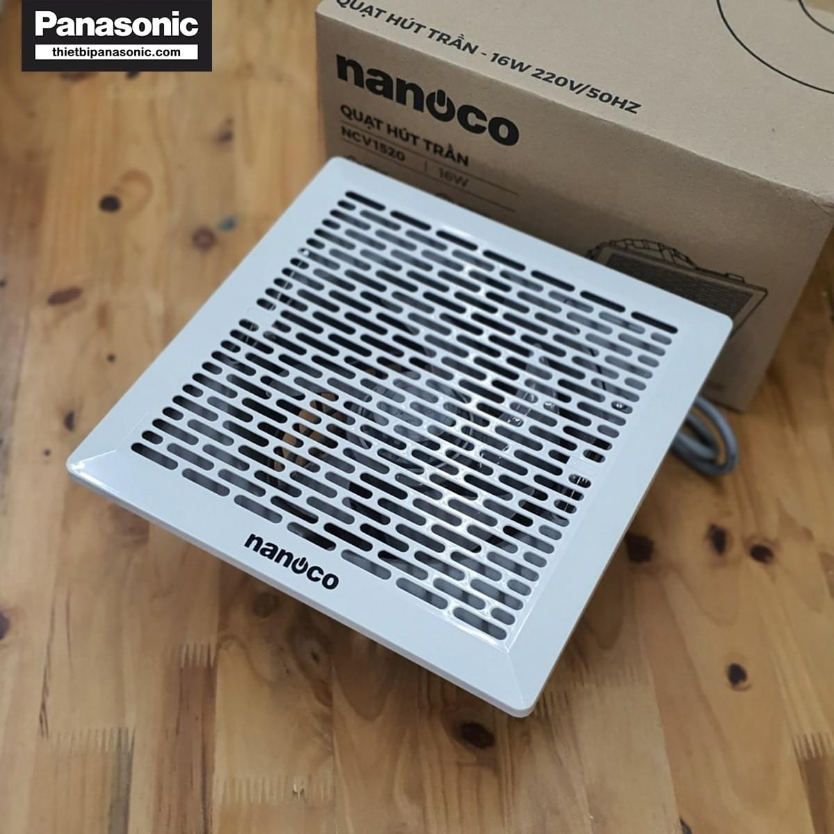 Hình ảnh thực tế của Quạt hút âm trần Nanoco NCV1520