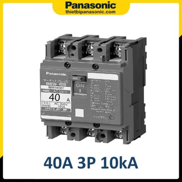 MCCB 40A 3P Panasonic BBW340SKY