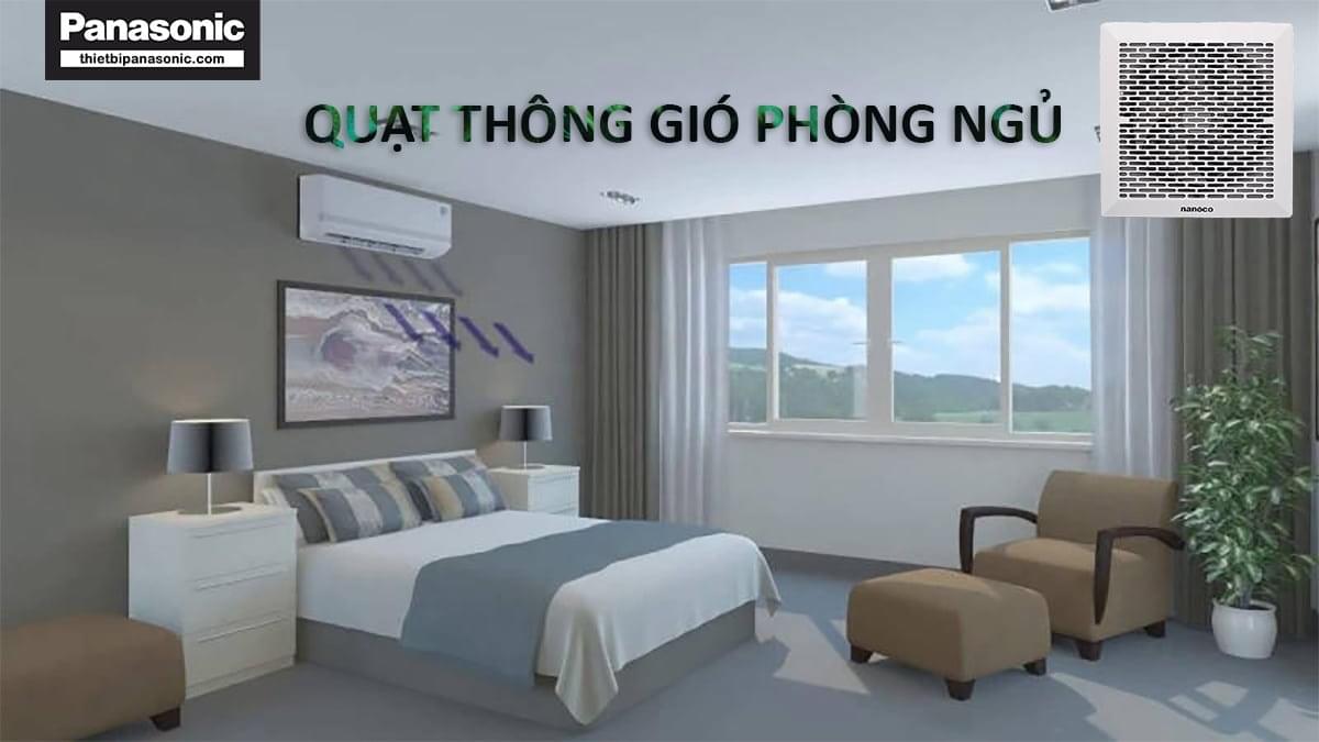 Quạt thông gió phòng ngủ