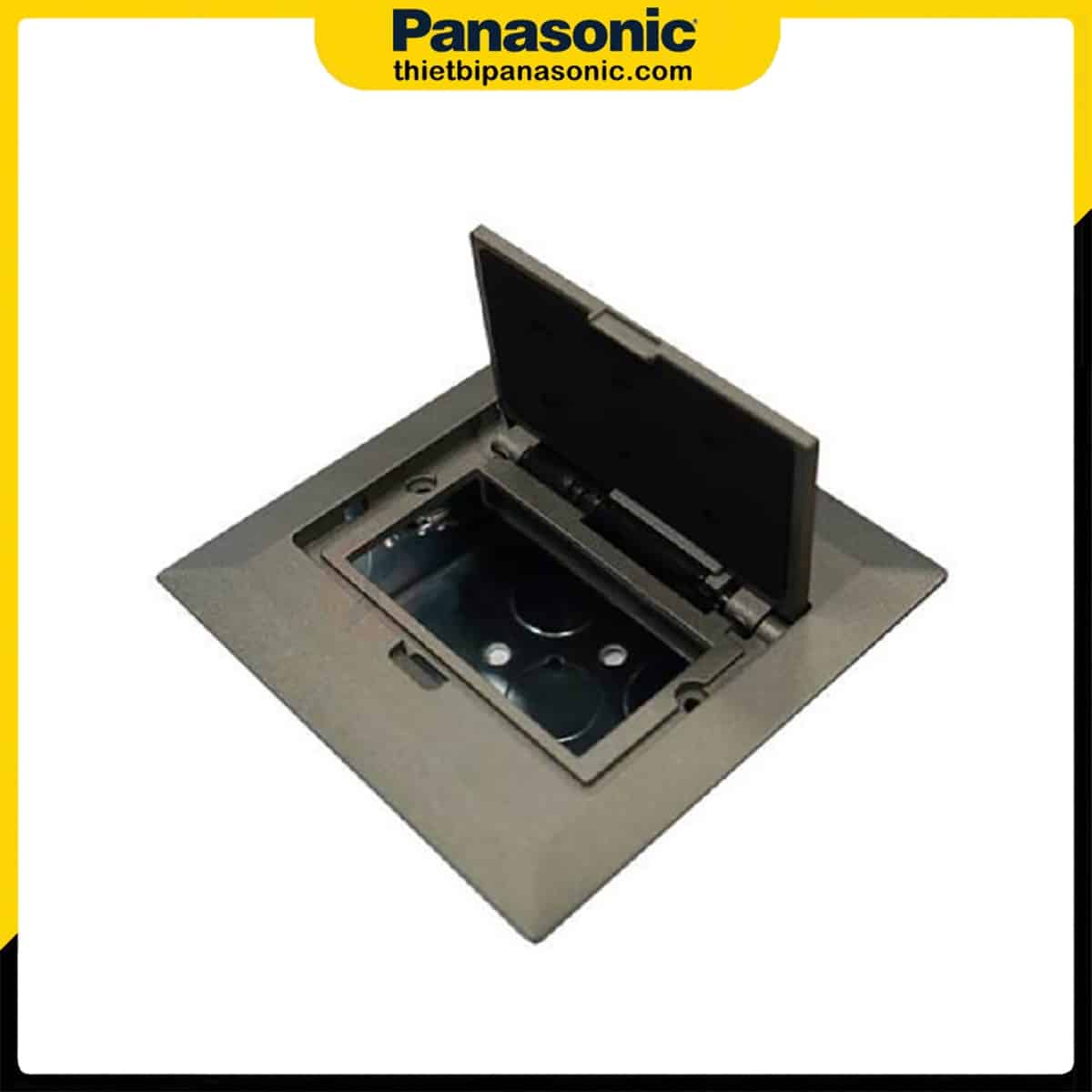 Ổ điện âm sàn Panasonic DUFS1200LTH-1 dễ dàng lắp đặt nhờ thiết kế đơn giản dễ sử dụng