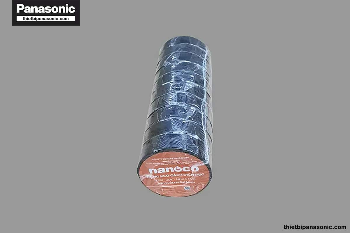 Băng keo Nanoco FKPT10BK màu đen loại 9 mét (10YDS) xuất xứ Đài Loan