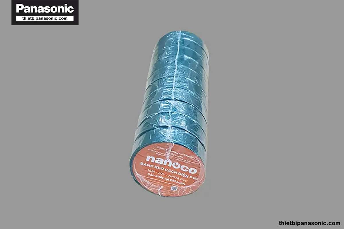 Băng keo Nanoco FKPT10G màu xanh lá loại 9 mét (10YDS) xuất xứ Đài Loan
