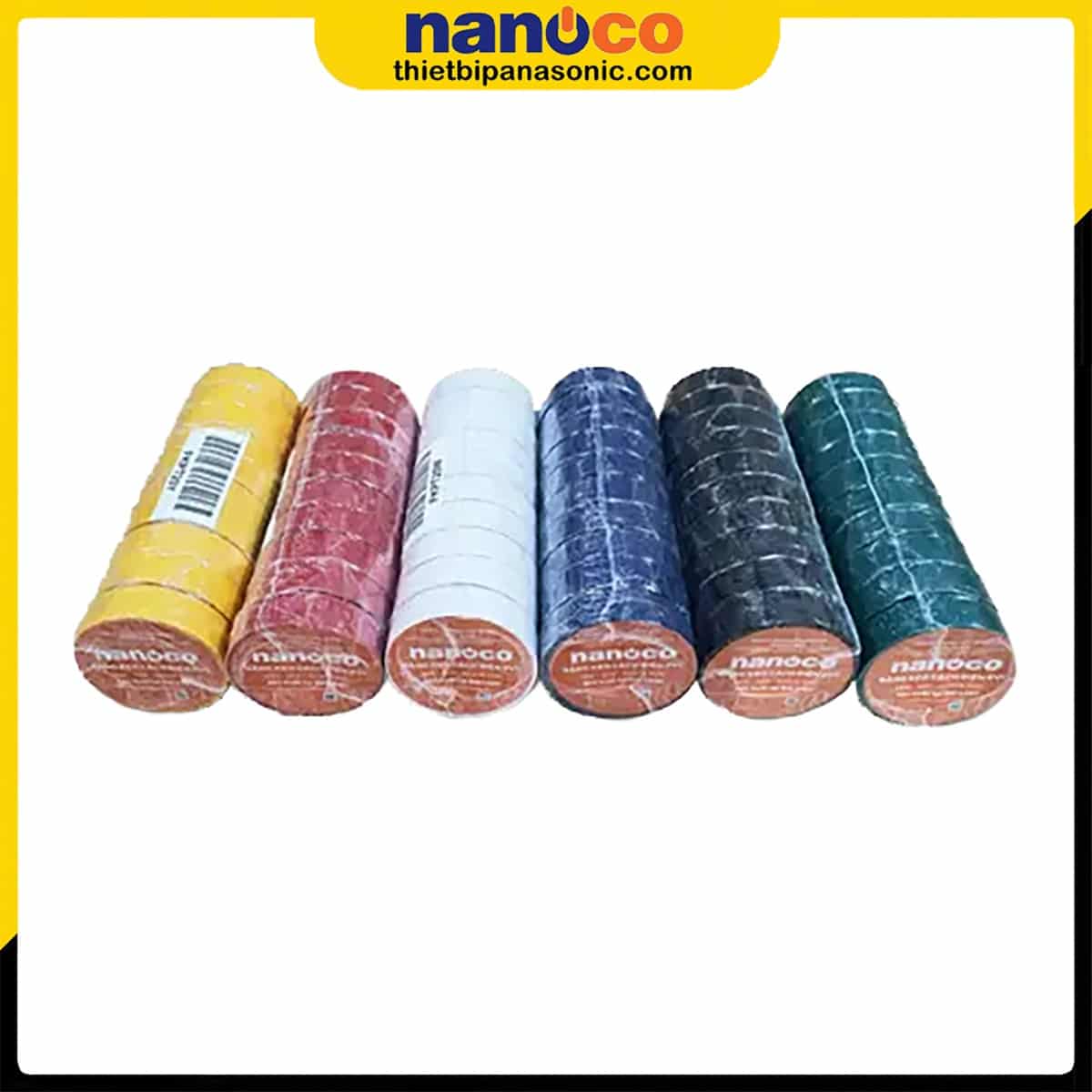 Băng keo điện Nanoco 20 Yard xuất xứ Đài Loan dài 18 mét FKPT20