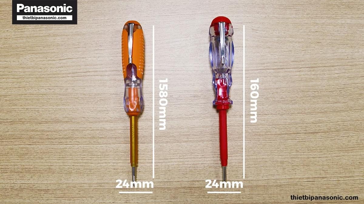 Kích thước của Bút thử điện NEP1501