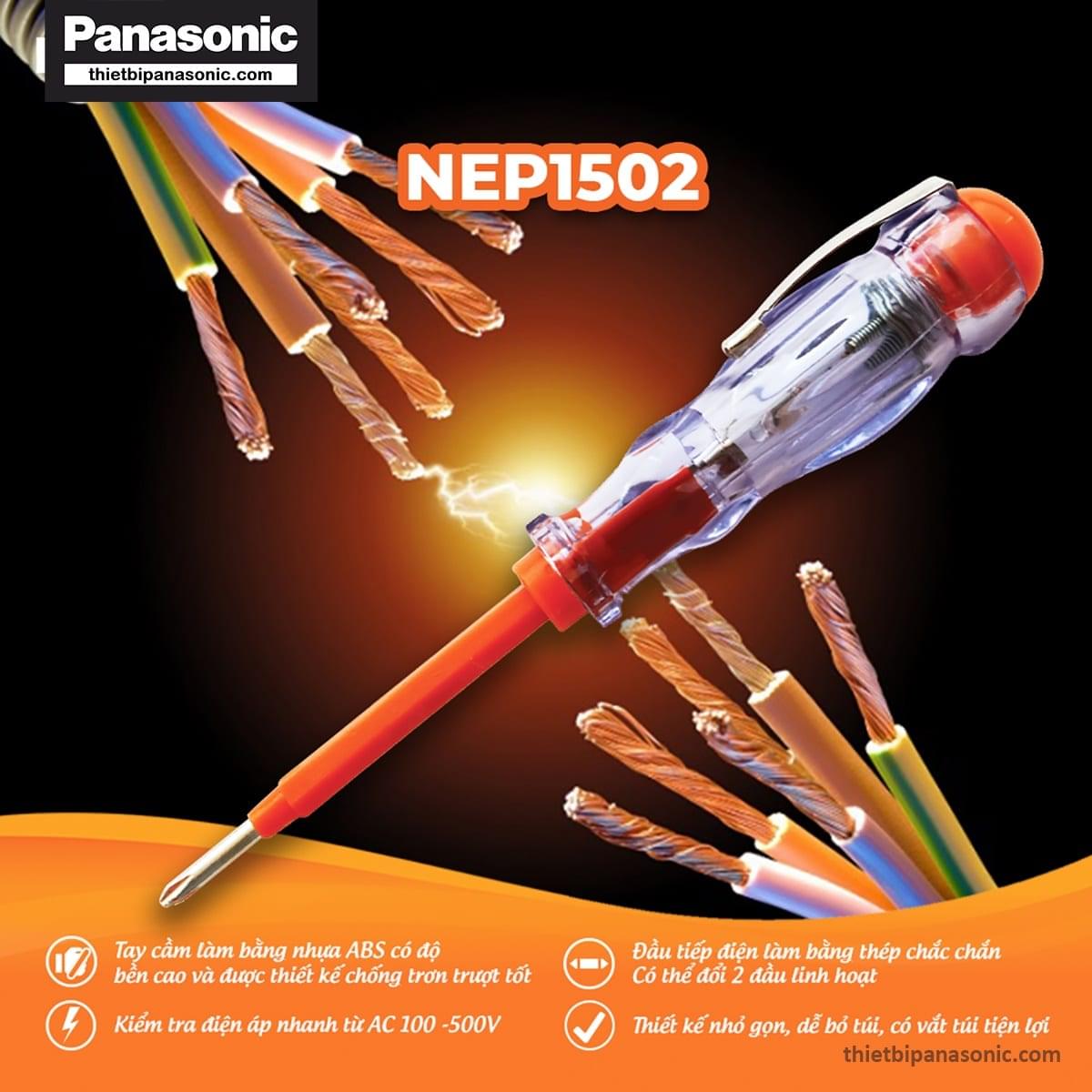 Ưu điểm của Bút thử điện NEP1502 Nanoco