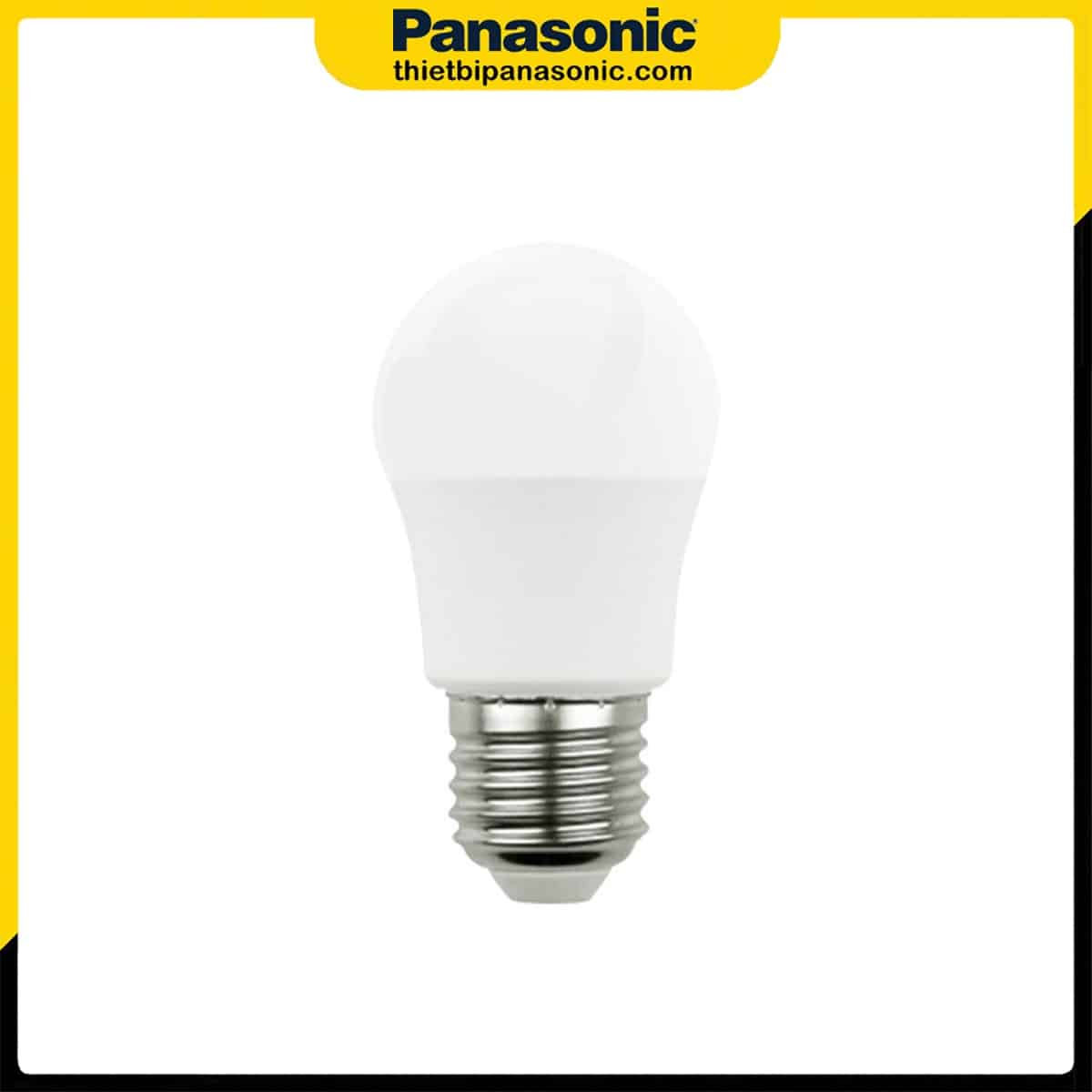 Mặt sau của đèn LED bulb 9W tròn Panasonic LDACH09LG1A7 (Vàng), LDACH09WG1A7 (Trung tính), LDACH09DG1A7 (Trắng)