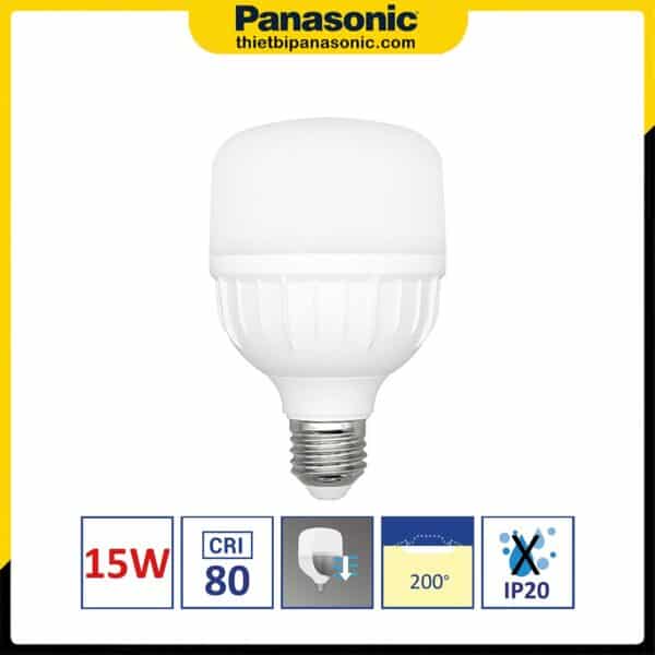 Bóng đèn Panasonic 15W Trụ LDTCH15LG1A7 (Vàng), LDTCH15DG1A7 (Trắng)
