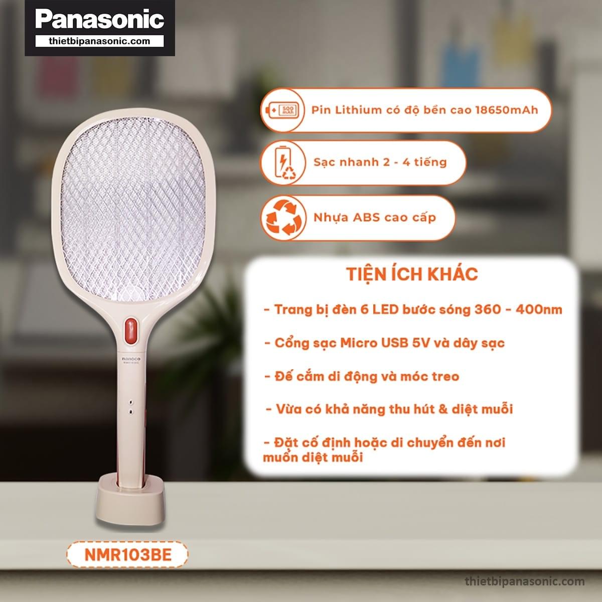 Những ưu điểm nổi bật của Vợt bắt muỗi NMR103BE