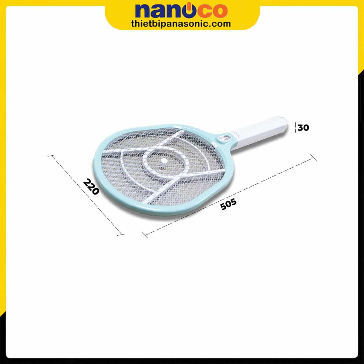 Vợt muỗi NMR102B Nanoco - Ảnh 3