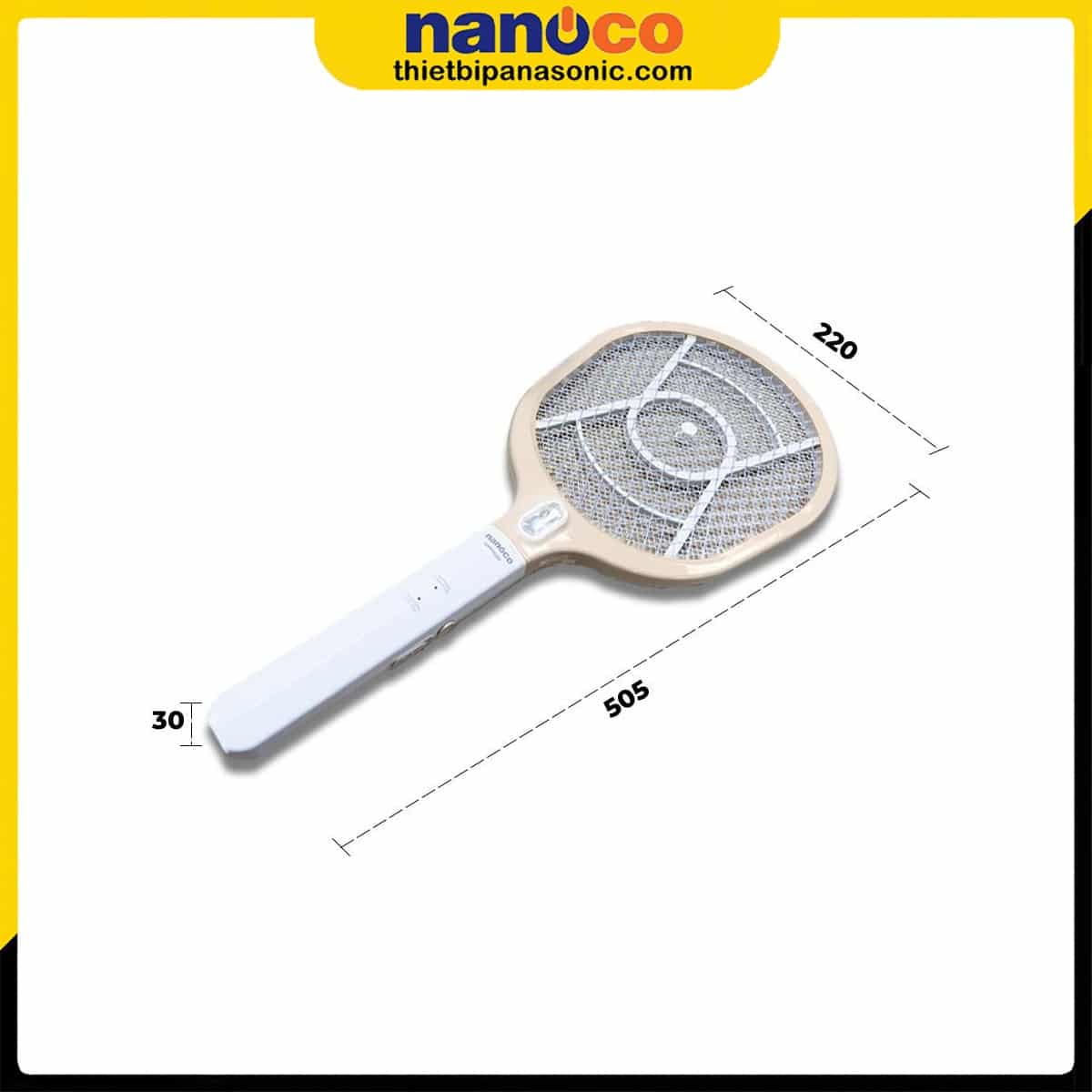 Vợt muỗi NMR102BE Nanoco - Ảnh 3