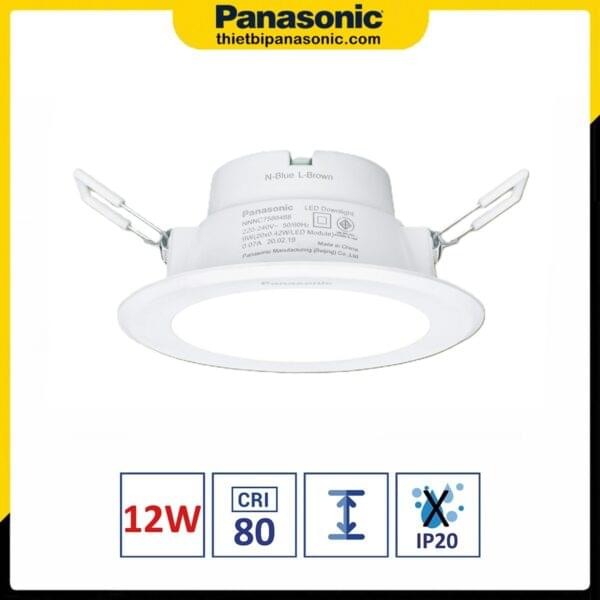 Đèn âm trần Panasonic 12W NNNC7646188 đổi 3 màu