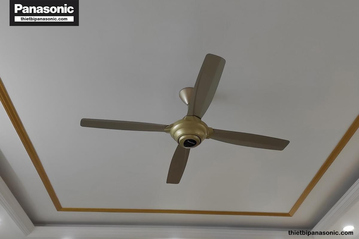 Hình ảnh thực tế lắp đặt quạt trần Panasonic của khách hàng tại Thietbipanasonic.com Hình ảnh thực tế lắp đặt quạt trần Panasonic của khách hàng tại Thietbipanasonic.com