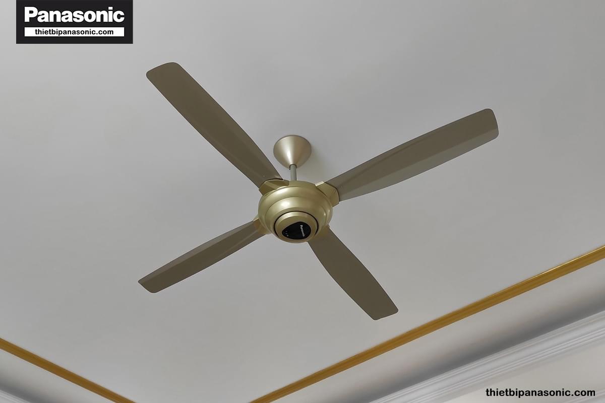 Hình ảnh thực tế lắp đặt quạt trần Panasonic của khách hàng tại Thietbipanasonic.com Hình ảnh thực tế lắp đặt quạt trần Panasonic của khách hàng tại Thietbipanasonic.com