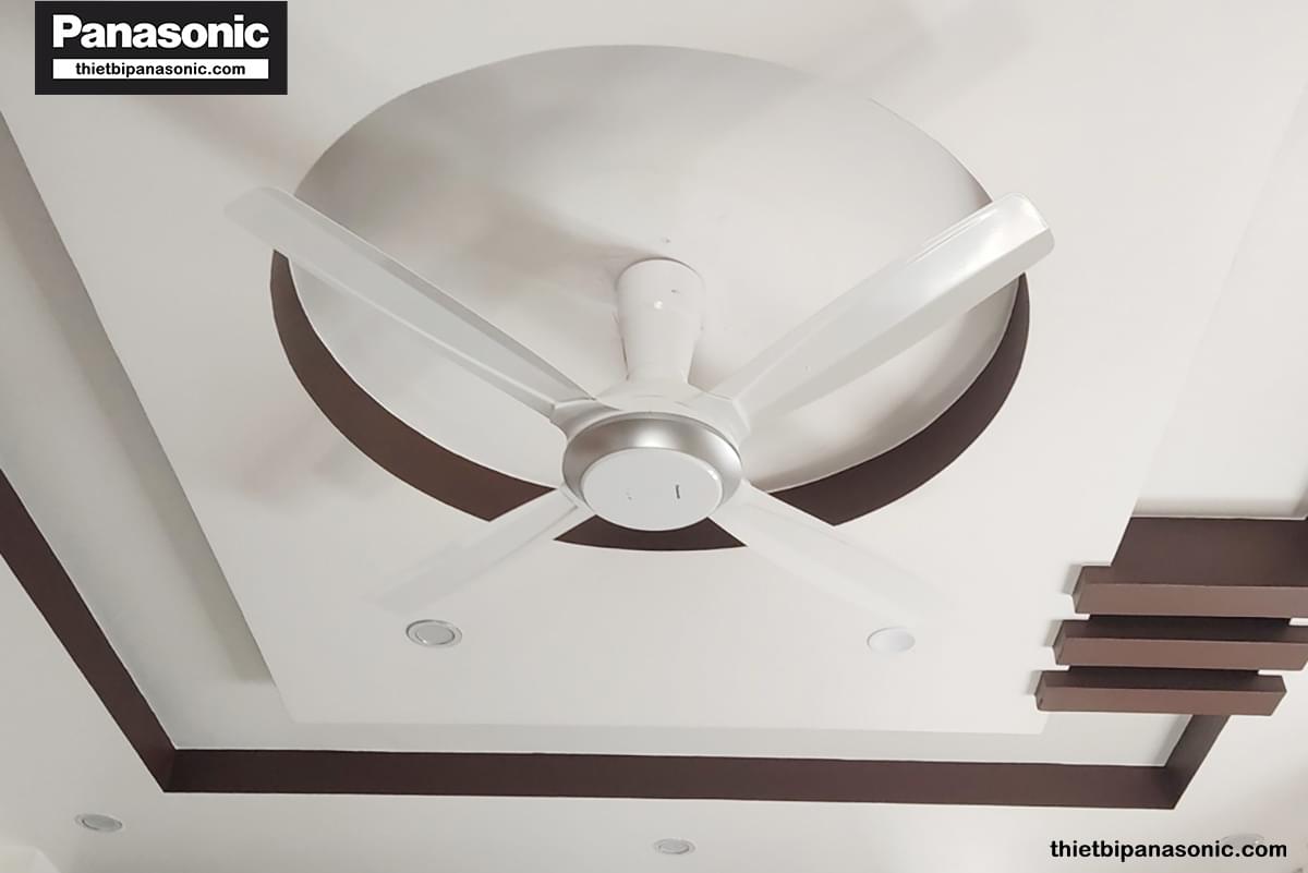 F-56XPG-W -10 Hình ảnh thực tế lắp đặt quạt trần Panasonic của khách hàng tại Thietbipanasonic.com